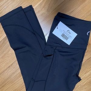 Black Pocket Light n Tight Hi-Rise 7/8 24"